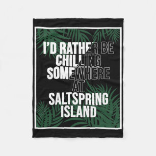 Ich würde eher auf Saltspring Island in Kanada küh Fleecedecke