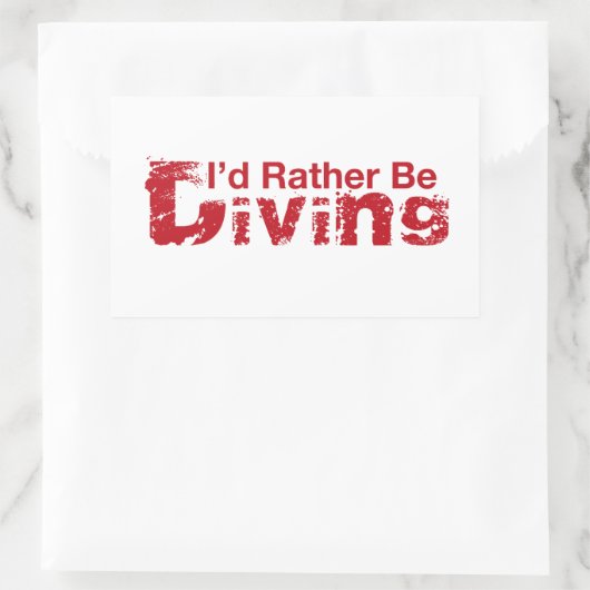 Ich würde eher Aufkleber tauchen (Tasche)