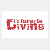 Ich würde eher Aufkleber tauchen (Vorderseite)