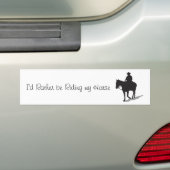 Ich würde eher Autoaufkleber fahren (Western) (Auf Auto)