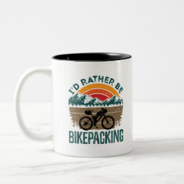 Ich würde eher Bikepacker machen Zweifarbige Tasse
