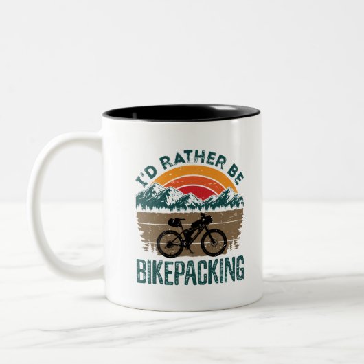 Ich würde eher Bikepacker machen Zweifarbige Tasse (Links)