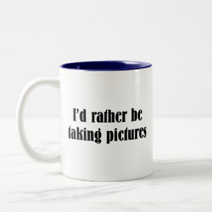 Ich würde eher Bilder machen Zweifarbige Tasse