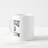 Ich würde eher Billard Billard Pool Pla spielen Kaffeetasse (Vorderseite Links)