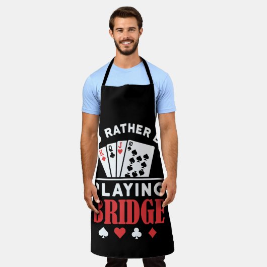 Ich würde eher Bridge spielen Schürze (Getragen)