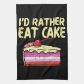 Ich würde eher Cake LGBT Lesben Flag Gay Pride Wo Geschirrtuch (Vertikal)