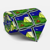 Ich würde EHER CAMPING SEIN Krawatte (Gerollt)