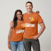 Ich würde EHER CAMPING SEIN T-Shirt (Unisex)