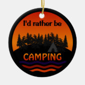Ich würde eher Campingsverzierung sein Keramik Ornament (Vorne)
