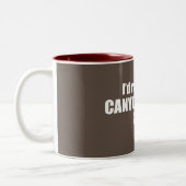 Ich würde eher Canyoneering sein Zweifarbige Tasse (Links)
