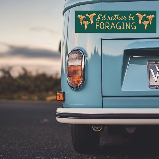 Ich würde eher Chanterelle Mushrooms Fungi essen Autoaufkleber