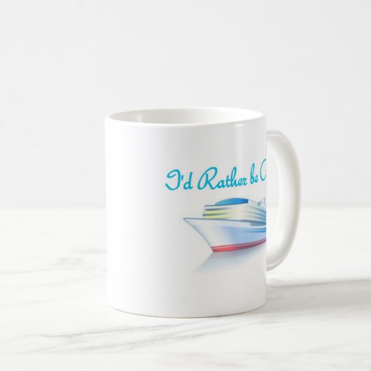 Ich würde eher Cruisin sein Kaffeetasse (VorderseiteRechts)