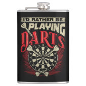 Ich würde eher Darts Flask 8 oz spielen. Flachmann (Vorderseite)