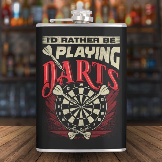 Ich würde eher Darts Flask 8 oz spielen. Flachmann