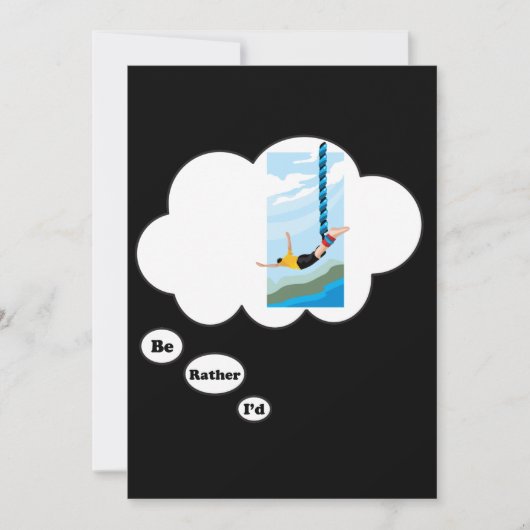 Ich würde eher das Federelement sein, das 2 Einladung (Vorderseite)