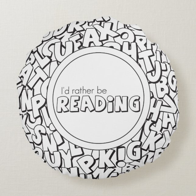 Ich würde eher das Kissen des Kopfkissens lesen (Rückseite)