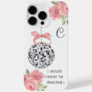 Ich würde eher den Blumendisco-Ball tanzen Case-Mate iPhone 14 Pro Max Hülle