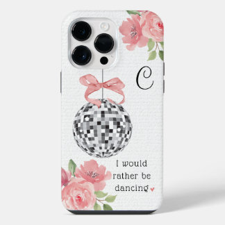 Ich würde eher den Blumendisco-Ball tanzen iPhone 14 Pro Max Hülle