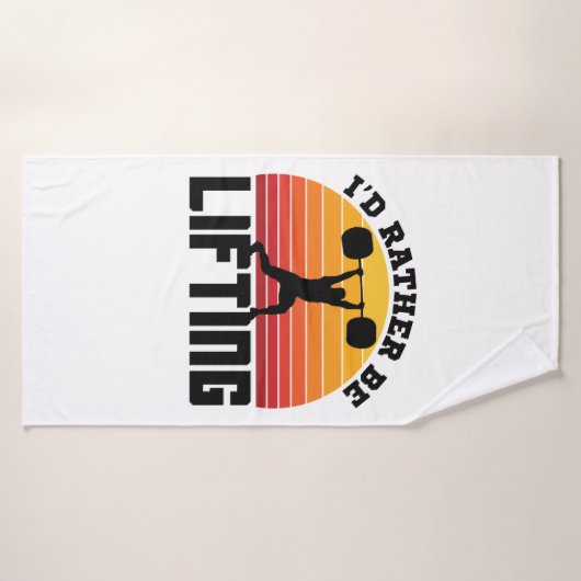 Ich würde eher den Kraftbauer abheben Badehandtuch (Badehandtuch)