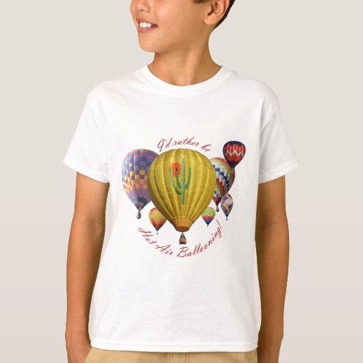 Ich würde eher die im Ballon aufsteigende T-Shirt (Vorderseite)