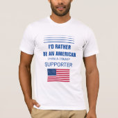 Ich würde eher ein Amerikaner als ein T-Shirt (Vorderseite)