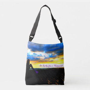 Ich würde eher eine Meerjungfrau-Taschen-Tasche Tragetaschen Mit Langen Trägern