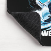 Ich würde eher Extremwintersport fahren Mousepad (Ecke)