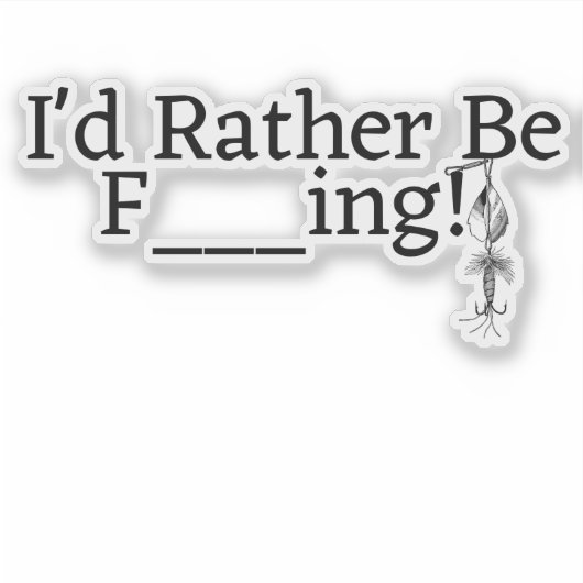 Ich würde eher ...F! Aufkleber (Vorderseite)