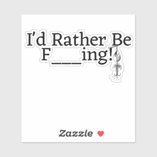 Ich würde eher ...F! Aufkleber (Blatt)