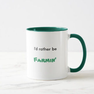 Ich würde eher, Farmin sein Tasse