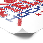 Ich würde eher Feldhockey spielen Fotodruck (Ecke)