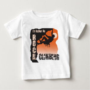 Ich würde eher Felsen-KletternTypen sein Baby T-shirt
