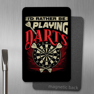 Ich würde eher flexibel Darts 4" x 6" spielen Magnet