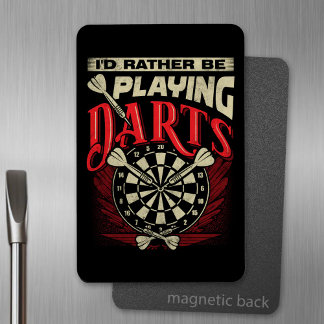 Ich würde eher flexibel Darts 4" x 6" spielen Magnet