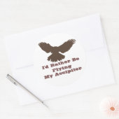 Ich würde eher fliegende Aufkleber sein (Umschlag)