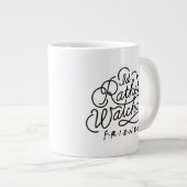 Ich würde eher FRIENDS™ Script 2 gucken Jumbo-Tasse (Vorderseite Rechts)