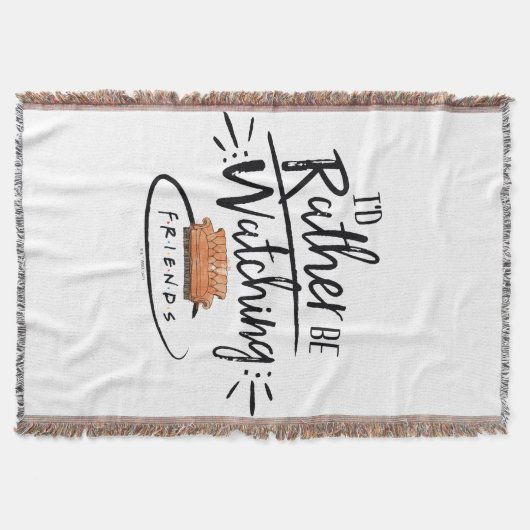 Ich würde eher FRIENDS™ sehen Decke (Vorderseite)