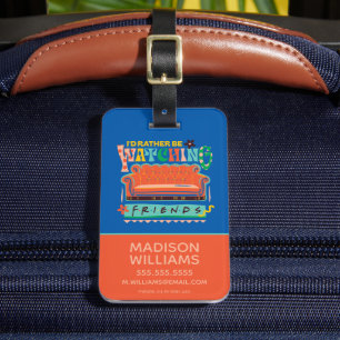 Ich würde eher FRIENDS™ Vibrant Grapic beobachten Gepäckanhänger