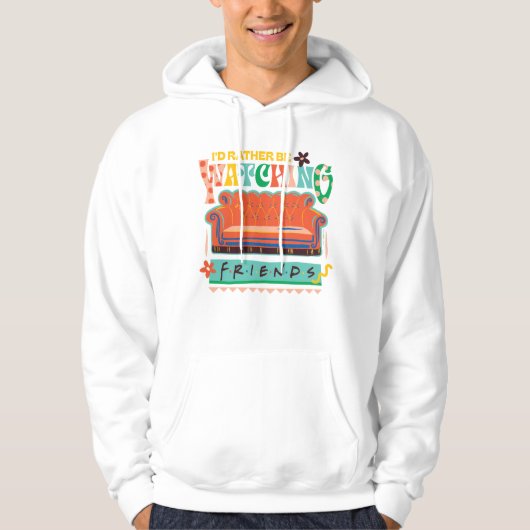 Ich würde eher FRIENDS™ Vibrant Grapic beobachten Hoodie (Vorderseite)