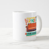 Ich würde eher FRIENDS™ Vibrant Grapic beobachten Jumbo-Tasse (Vorderseite Rechts)
