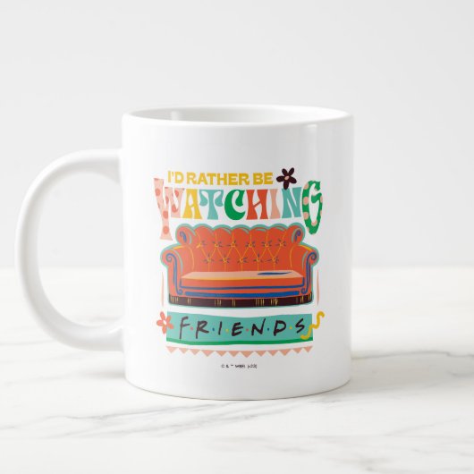 Ich würde eher FRIENDS™ Vibrant Grapic beobachten Jumbo-Tasse (Links)