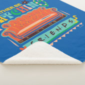 Ich würde eher FRIENDS™ Vibrant Grapic beobachten Sherpadecke (3/4)