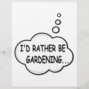 Ich würde eher Gartenarbeit machen