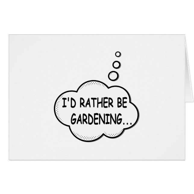 Ich würde eher Gartenarbeit machen (Vorderseite (Horizontal))