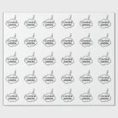 Ich würde eher Gartenarbeit machen Geschenkpapier (Flach)