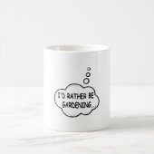 Ich würde eher Gartenarbeit machen Kaffeetasse (Mittel)