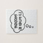 Ich würde eher Gartenarbeit machen Puzzle (Horizontal)