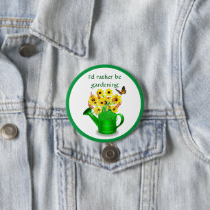 Ich würde eher Gärtnern / Blume Button