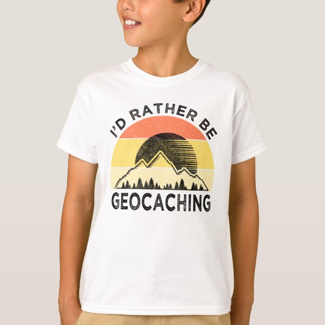 Ich würde eher Geocaching T-Shirt (Vorderseite)