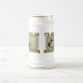 Ich würde eher GOLDverschieben sein Bierglas (Mittel)